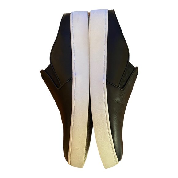 Vionic Splendid Dakota Women US 8.5 Black Leather Slip on Mule Stability Support - Picture 9 of 13